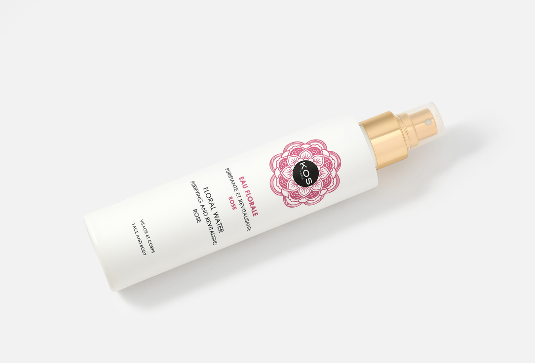 KOS PARIS Refreshing Face Spray Floral Water Rose
