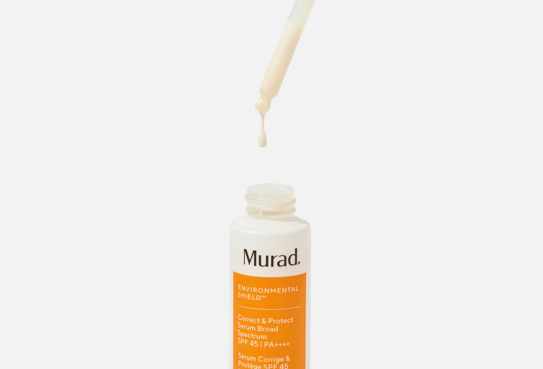 Murad Осветляющая сыворотка для лица SPF 45 PA++++ Correct & Protect