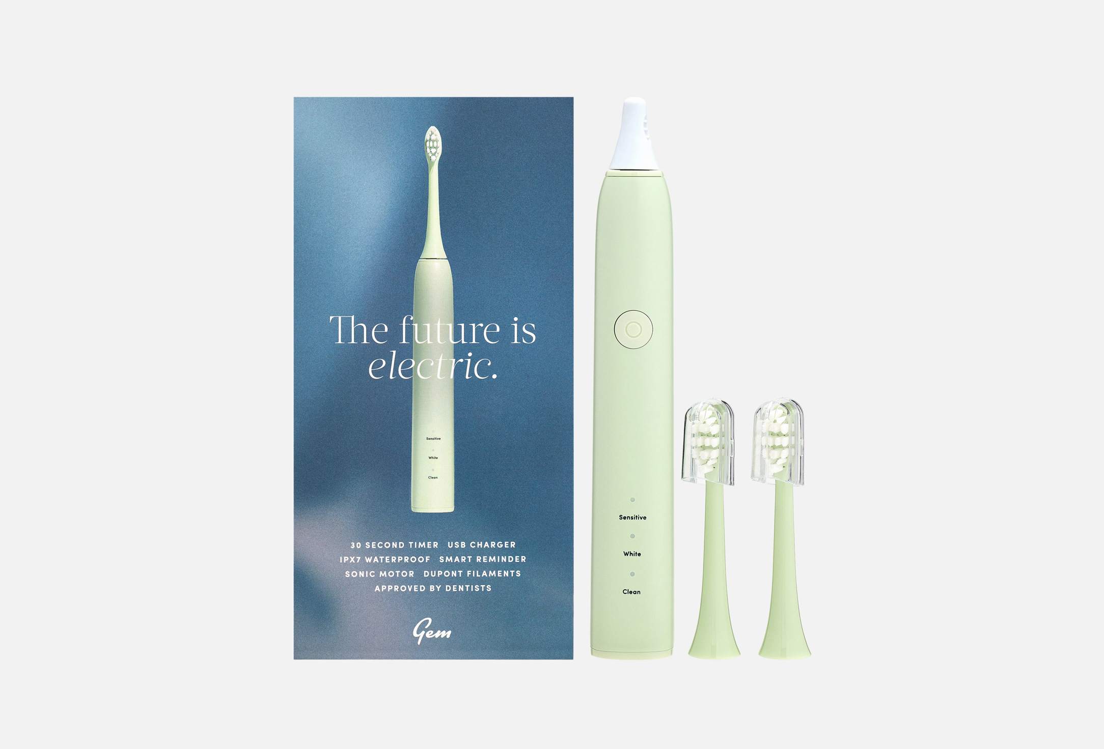 Toothbrush  1 Mint green