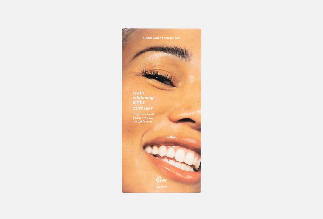 GEM Teeth Whitening Strips Crisp Mint
