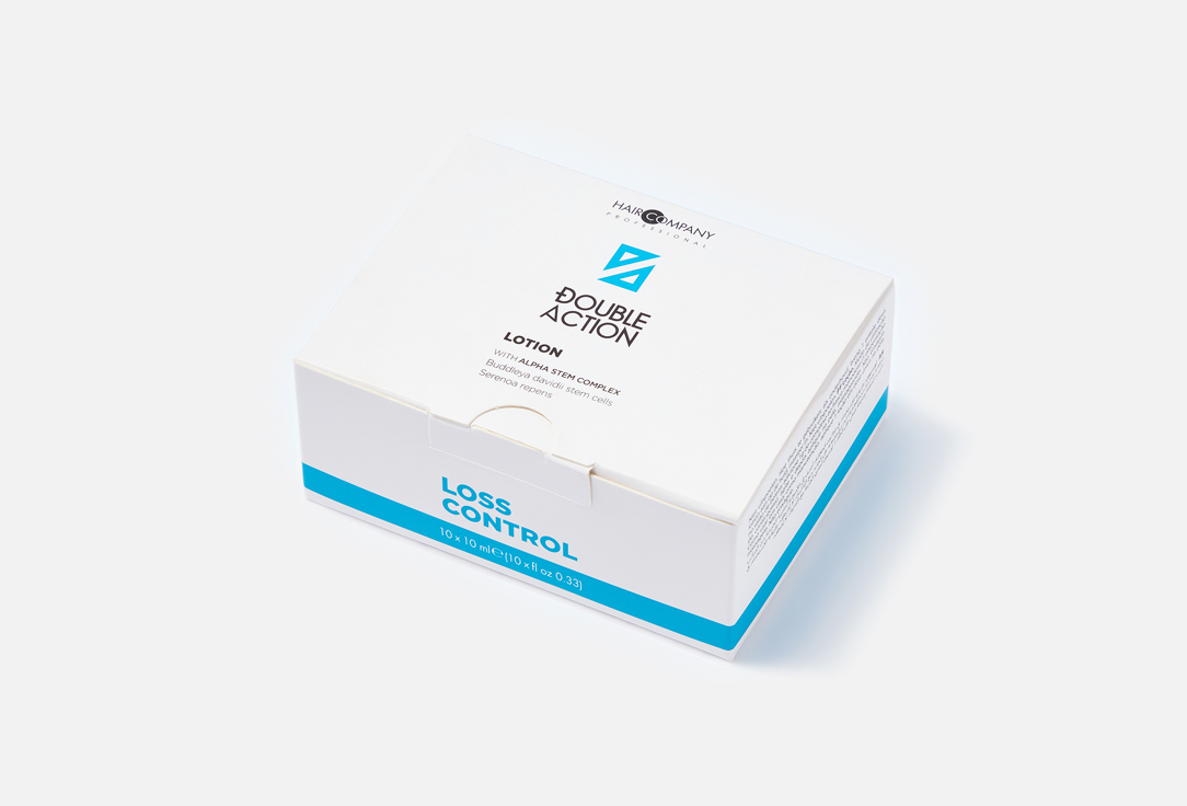 Hair Company Professional Anti Hair Loss Ampoules Double Action Loss Control