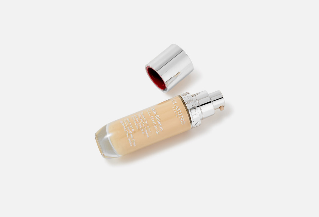 Clarins Устойчивый тональный крем для лица с матовым эффектом SKIN ILLUSION