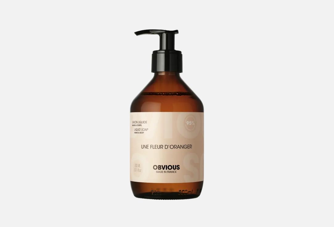 OBVIOUS Scented Hand & Body Liquid Soap Une Fleur d'Oranger 300 ml OBVIOUS Scented Hand & Body Liquid Soap Une Fleur d'Oranger