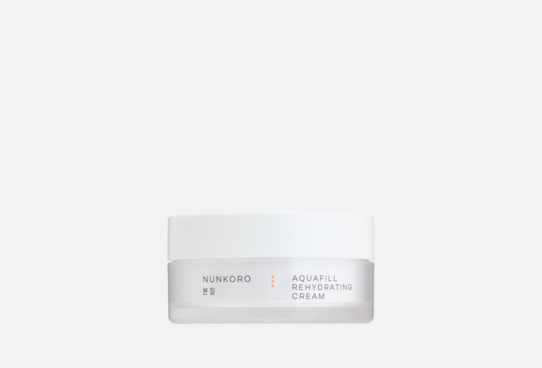 NUNKORO Ultra-Hydrating Face Cream Aquafill rehydrating cream