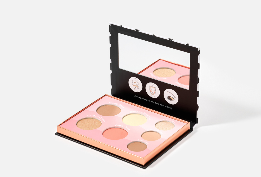 BASSAM FATTOUH Contour and highlighter palette The blur kit 2