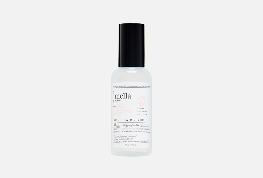 Jmella Perfumed hair serum Blooming peony in France 100 ml Jmella Perfumed hair serum Blooming peony in France