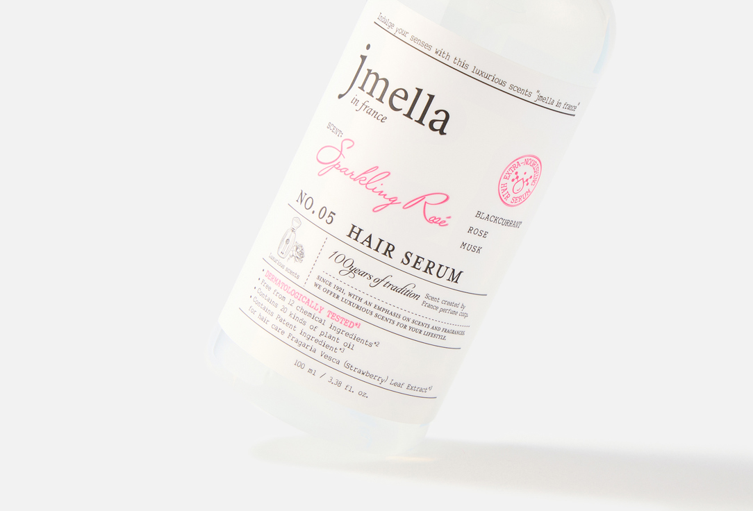 Jmella perfumed hair serum Sparkling Rose 100 ml Jmella perfumed hair serum Sparkling Rose