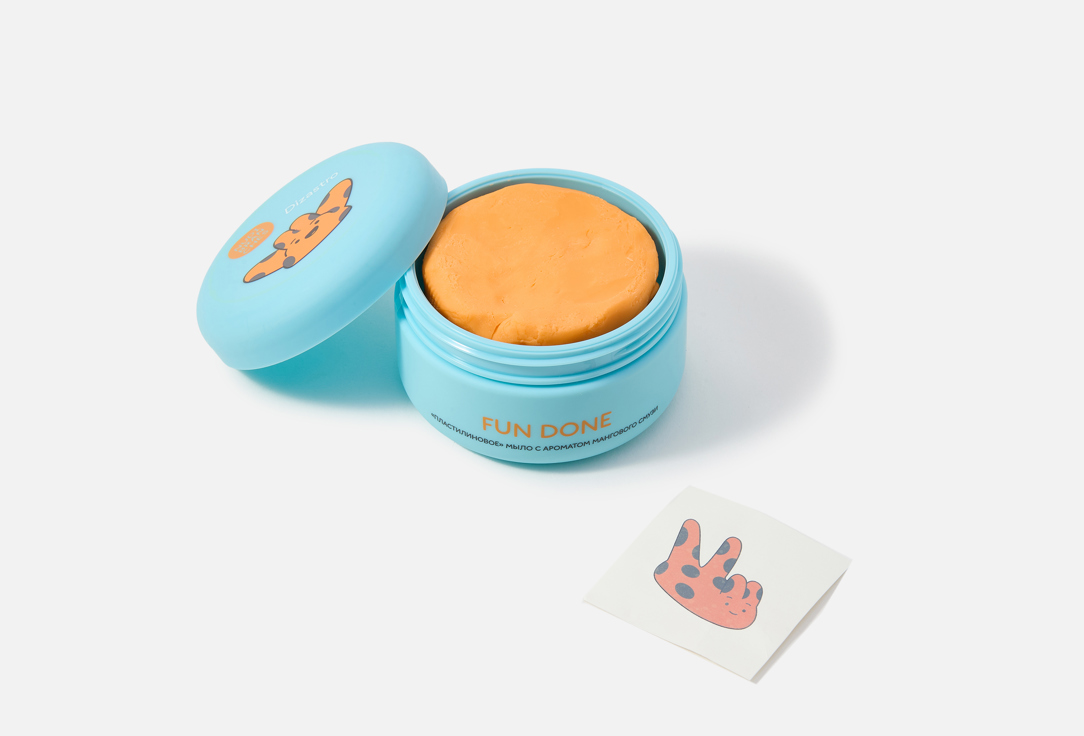 Nudibranches modelling soap FUN DONE! mango smoothie modelling soap