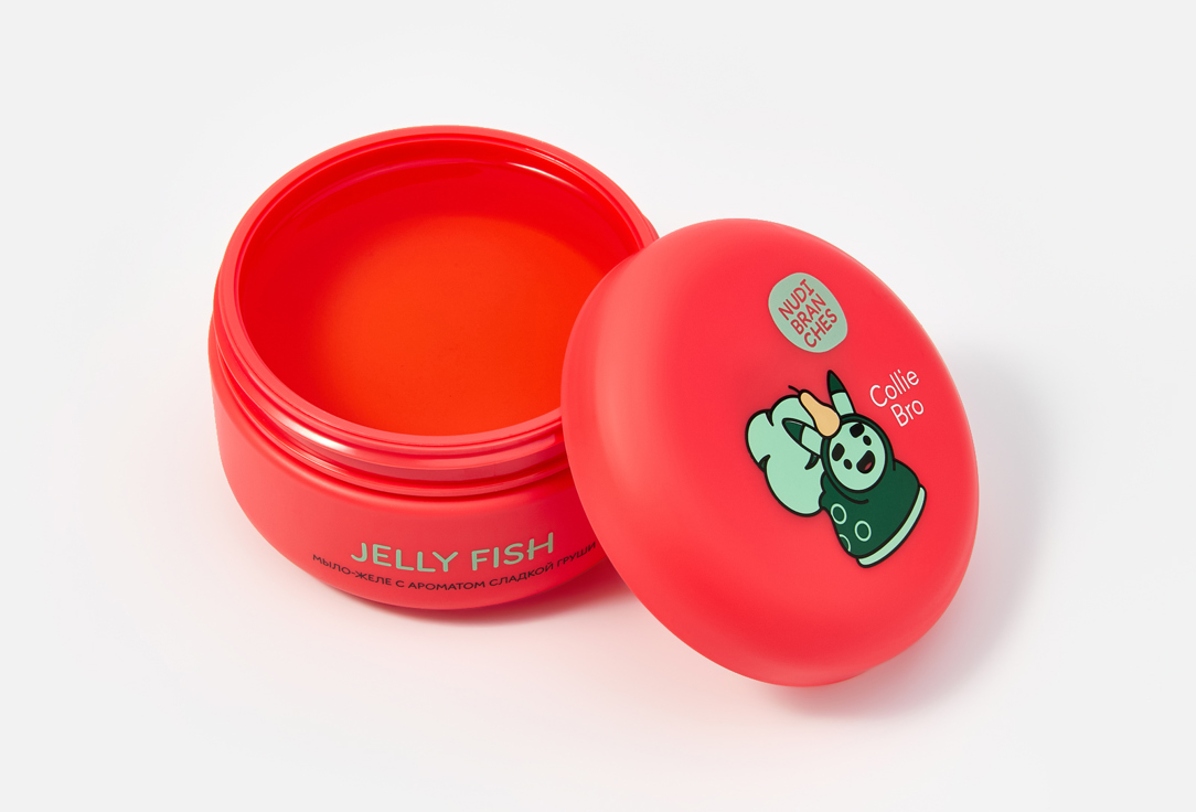 Nudibranches Scented Jelly Soap JELLY FISH! juicy pear jelly soap