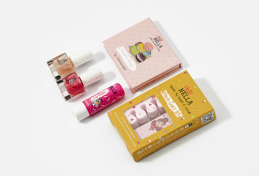 Miss Nella Beauty set for kids Fairy case Pink 11 pcs Miss Nella Beauty set for kids Fairy case