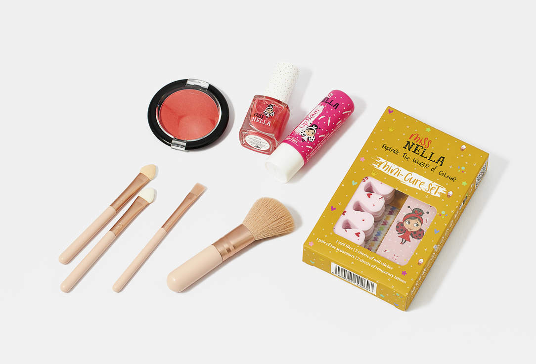 Miss Nella Beauty set for kids Girly Girl Essentials 15 pcs Miss Nella Beauty set for kids Girly Girl Essentials