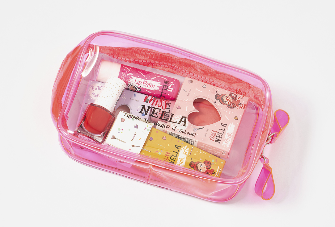 Miss Nella Beauty set for kids Bag of Wonders Pink Edition 10 pcs Miss Nella Beauty set for kids Bag of Wonders Pink Edition
