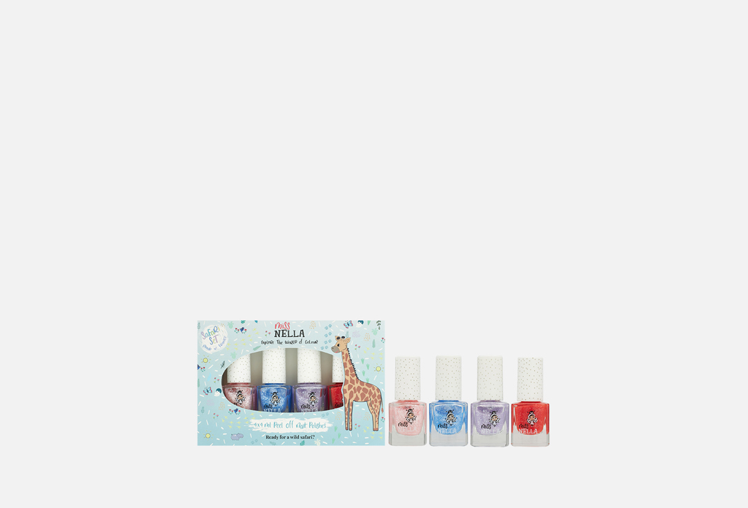 Miss Nella Nail Polish Set Safari Collection