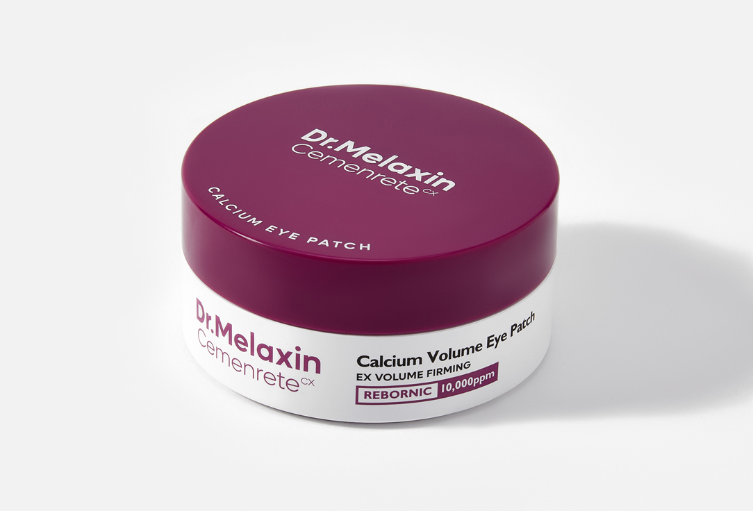 Dr. MELAXIN revitalizing & moisturizing Hydrogel under-eye patches Cemenrete Calcium Volume
