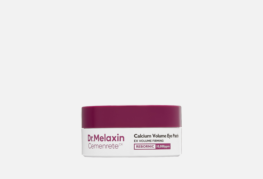 Dr. MELAXIN revitalizing & moisturizing Hydrogel under-eye patches Cemenrete Calcium Volume