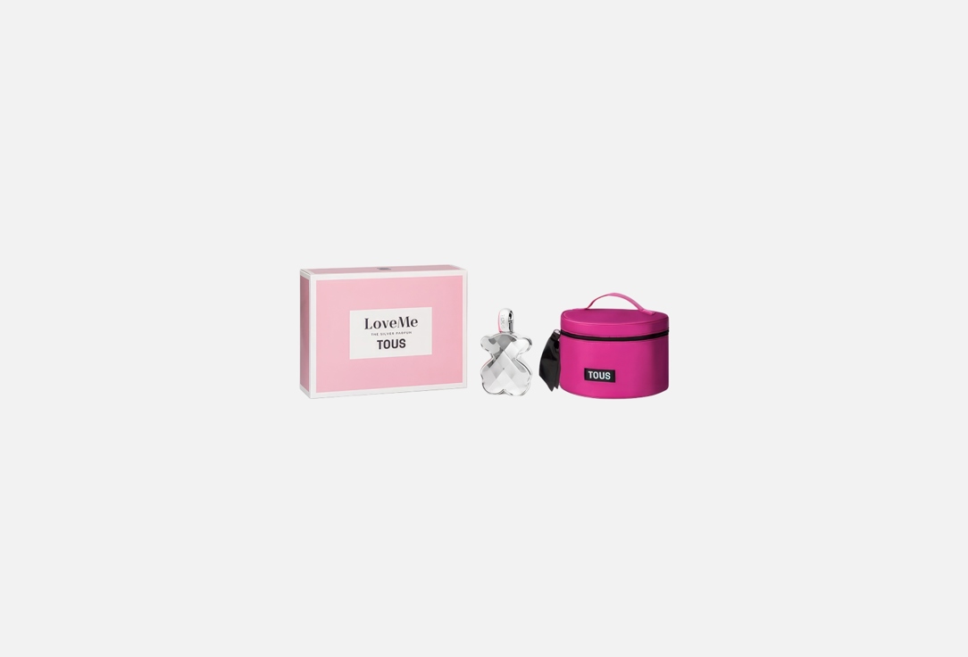 Tous Eau de parfum & vanity case set Love me the silver playful 2 pcs Tous Eau de parfum & vanity case set Love me the silver playful