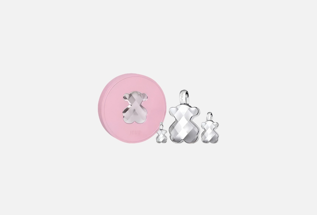 Tous Eau de Parfum set LOVEME SILVER Boldness 3 pcs Tous Eau de Parfum set LOVEME SILVER Boldness