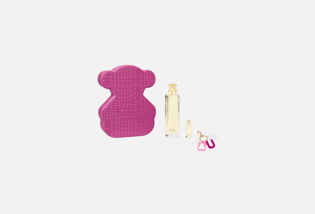 Tous Eau de parfum & KEY RING Set BOLDNESS BEAR 3 pcs Tous Eau de parfum & KEY RING Set BOLDNESS BEAR