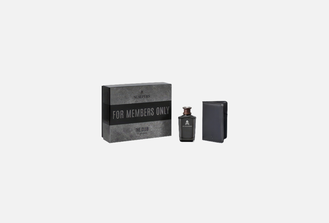 Scalpers Eau de parfum & wallet set THE CLUB