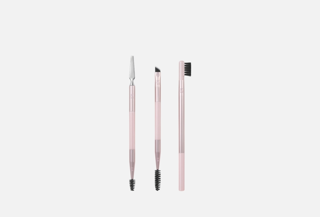 Real Techniques Eyebrow Make-up Brush & Spoolie Set Brow Styling
