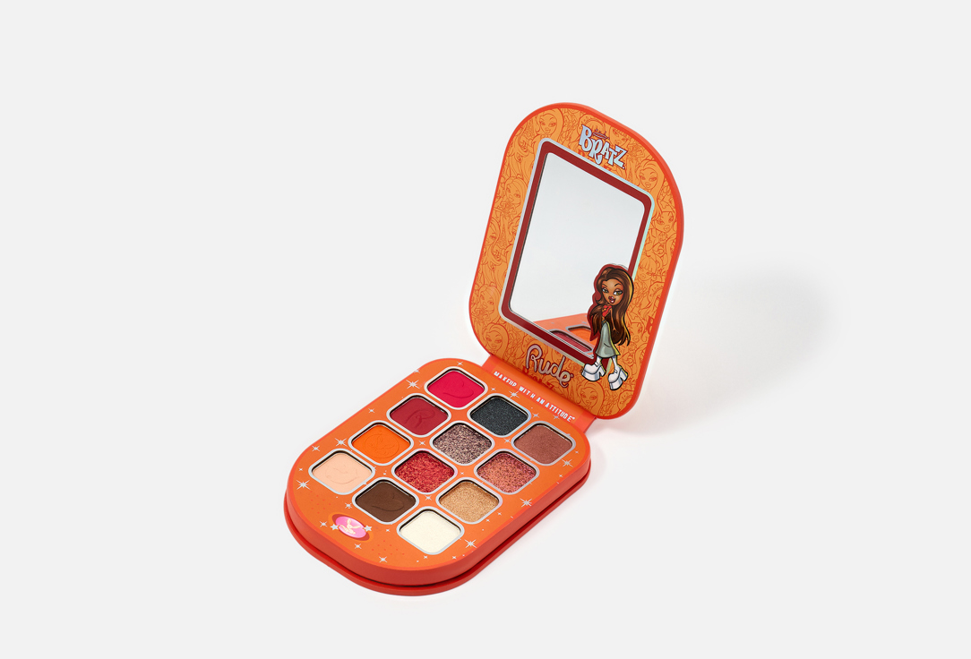 Rude Licence Eyeshadow pallete Bratz Sasha "Bunny boo" 9 g Rude Licence Eyeshadow pallete Bratz