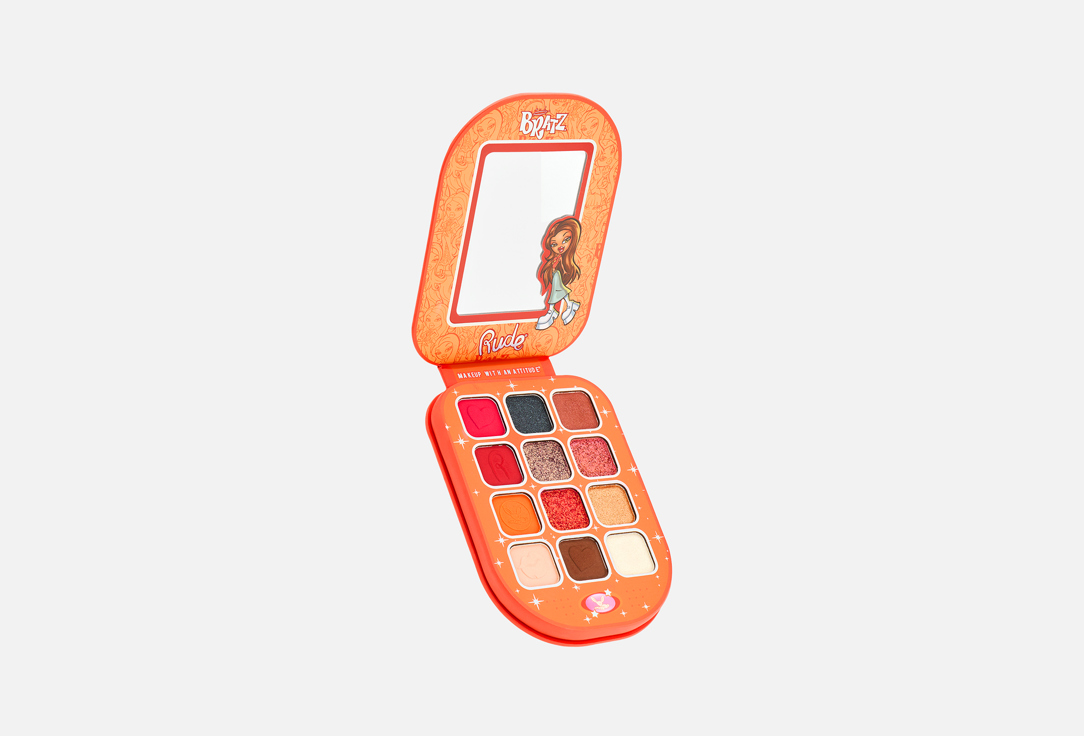 Rude Licence Eyeshadow pallete Bratz Sasha "Bunny boo" 9 g Rude Licence Eyeshadow pallete Bratz