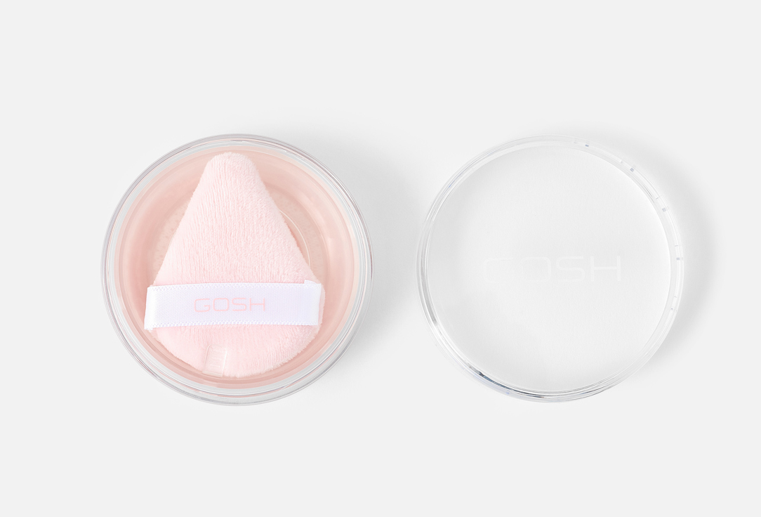 Gosh Lightweight loose setting powder Bake'n set 001, Soft pink 15 g Gosh Lightweight loose setting powder Bake'n set
