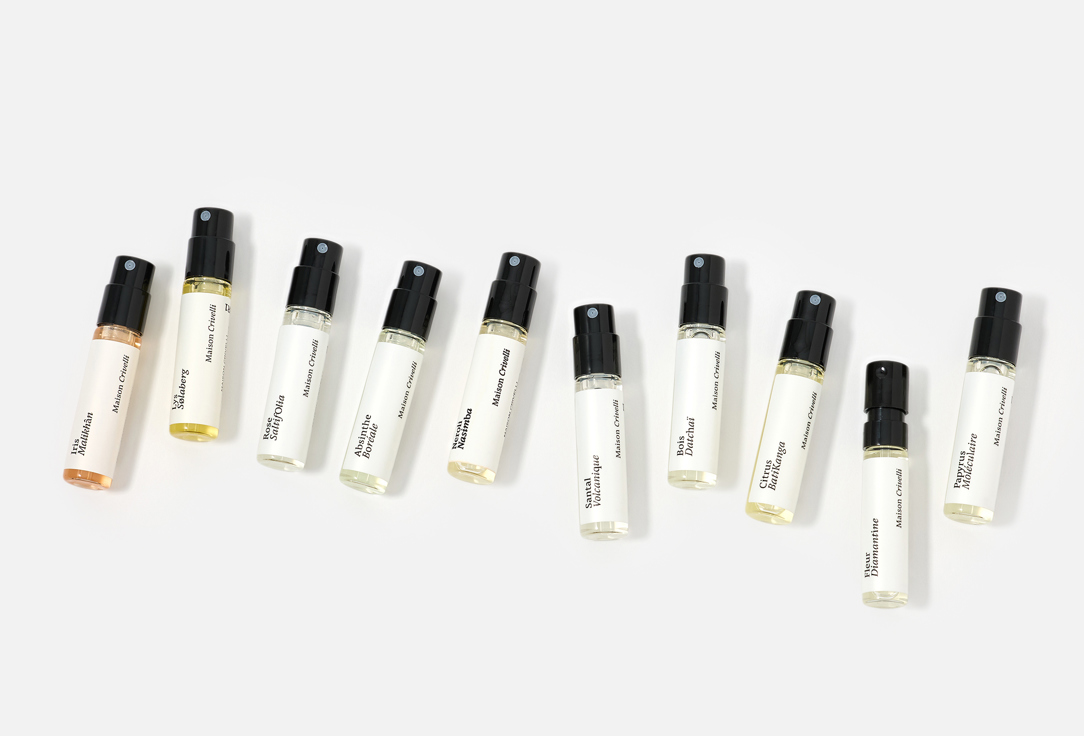 MAISON CRIVELLI Eau de Parfum Miniature Set Discovery Set 10 pcs MAISON CRIVELLI Eau de Parfum Miniature Set Discovery Set