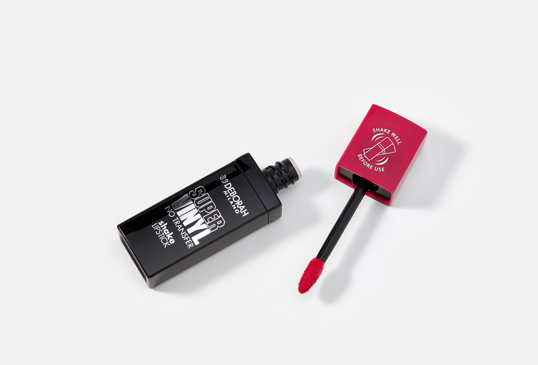 DEBORAH MILANO Liquid lipstick Super vinyl no transfer 03, Cherry pink 4 ml DEBORAH MILANO Liquid lipstick Super vinyl no transfer