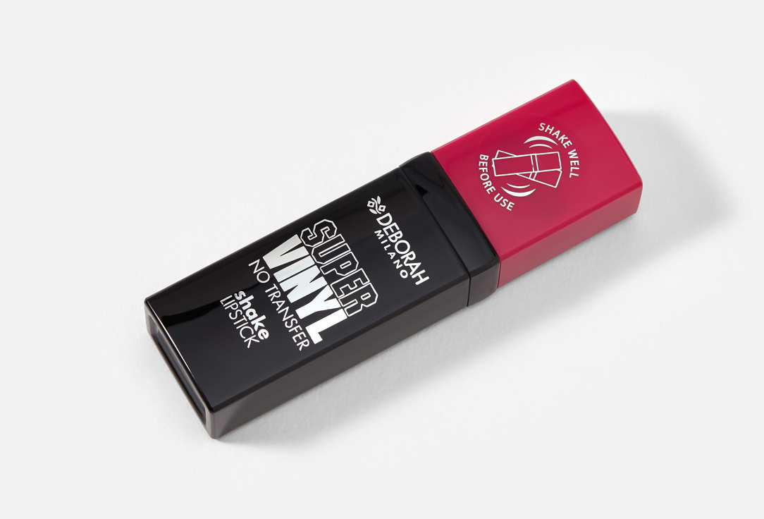 DEBORAH MILANO Liquid lipstick Super vinyl no transfer 03, Cherry pink 4 ml DEBORAH MILANO Liquid lipstick Super vinyl no transfer