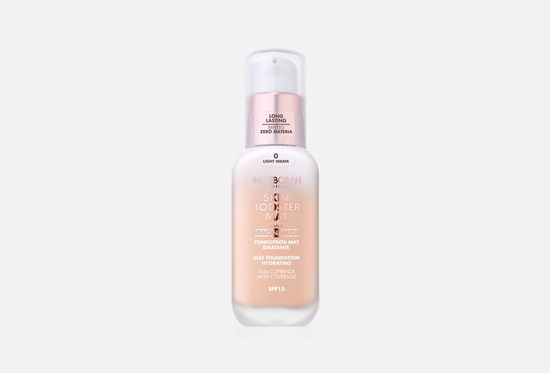 DEBORAH MILANO Hydrating matte foundation spf 15 Skin booster