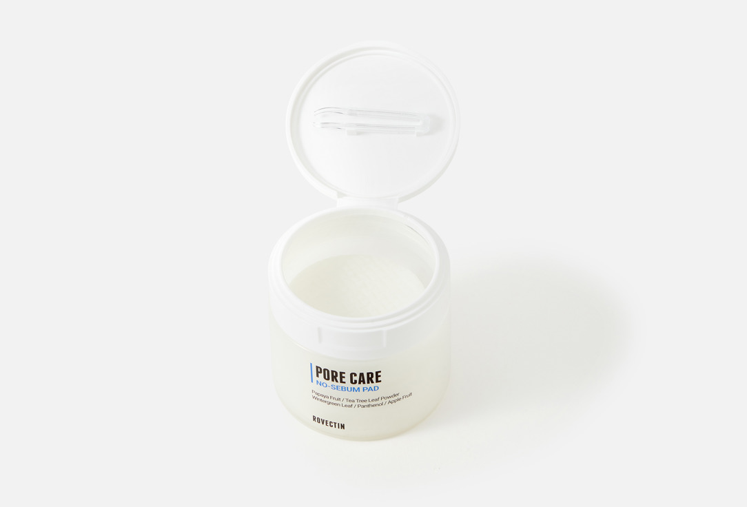 Rovectin Exfoliating Face Pads for oily skin Pore Care 60 pcs Rovectin Exfoliating Face Pads for oily skin Pore Care