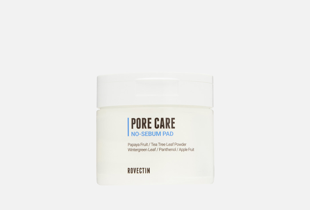 Rovectin Exfoliating Face Pads for oily skin Pore Care 60 pcs Rovectin Exfoliating Face Pads for oily skin Pore Care