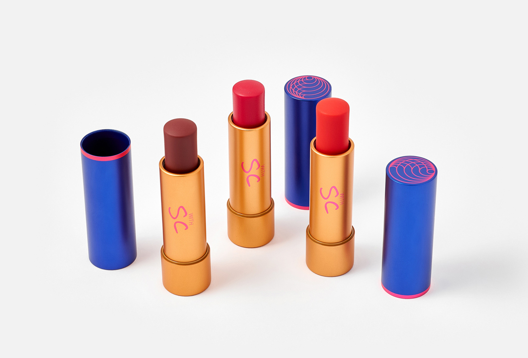 AUGUSTINUS BADER Набор питательных и увлажняющих бальзамов для губ THE TINTED BALM TRIO