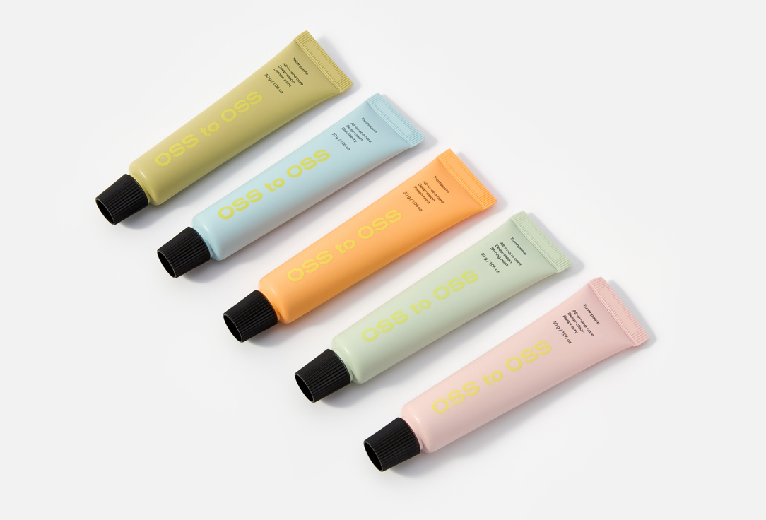 oss to oss Toothpaste set What's your flavor