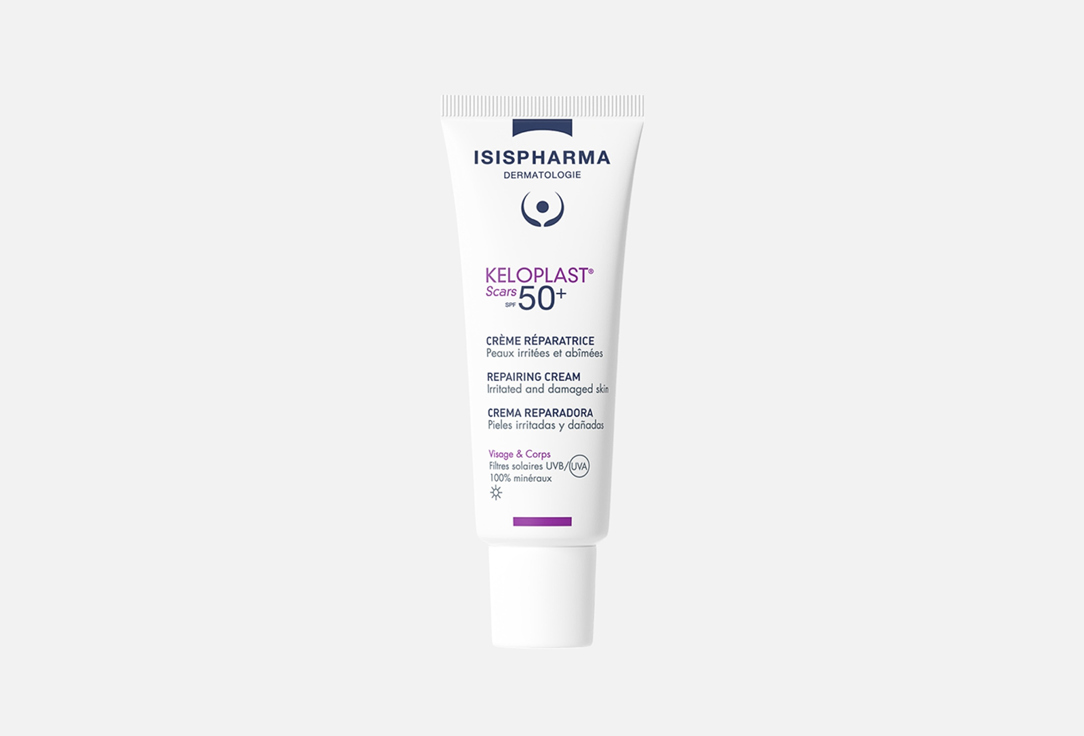 ISISPHARMA DERMATOLOGIE Repairing cream SPF50+ KELOPLAST