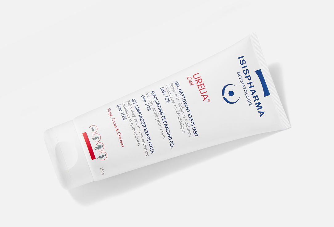 ISISPHARMA DERMATOLOGIE Exfoliating cleansing gel URELIA Gel 200 ml ISISPHARMA DERMATOLOGIE Exfoliating cleansing gel URELIA Gel