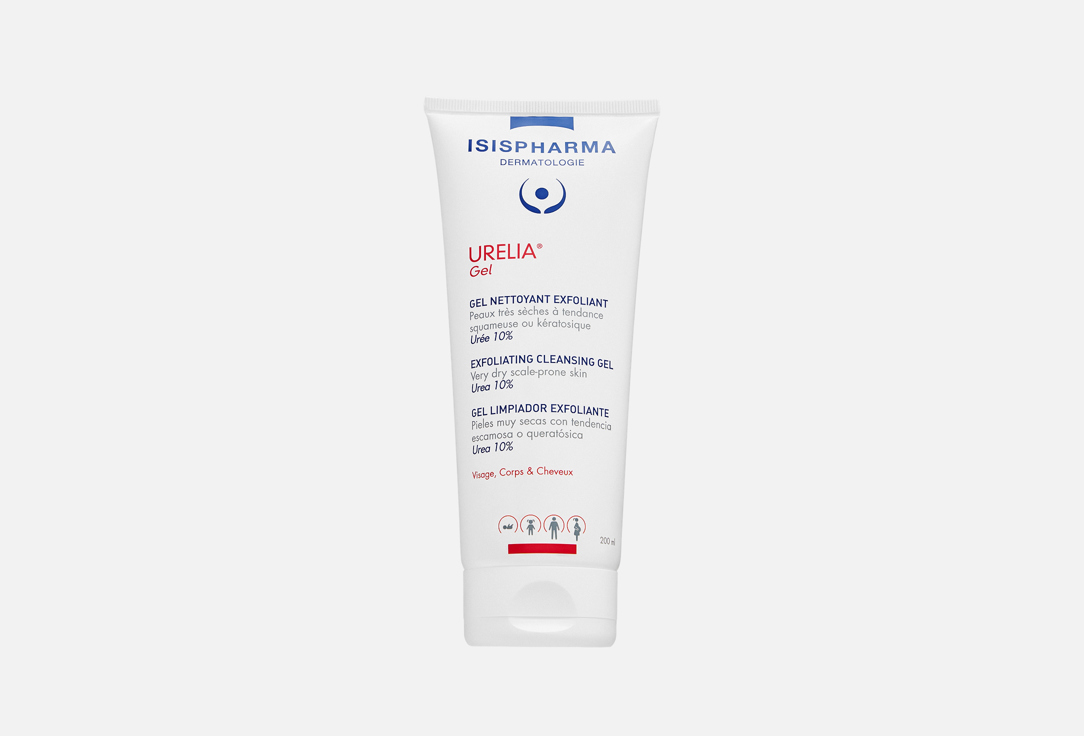 ISISPHARMA DERMATOLOGIE Exfoliating cleansing gel URELIA Gel 200 ml ISISPHARMA DERMATOLOGIE Exfoliating cleansing gel URELIA Gel