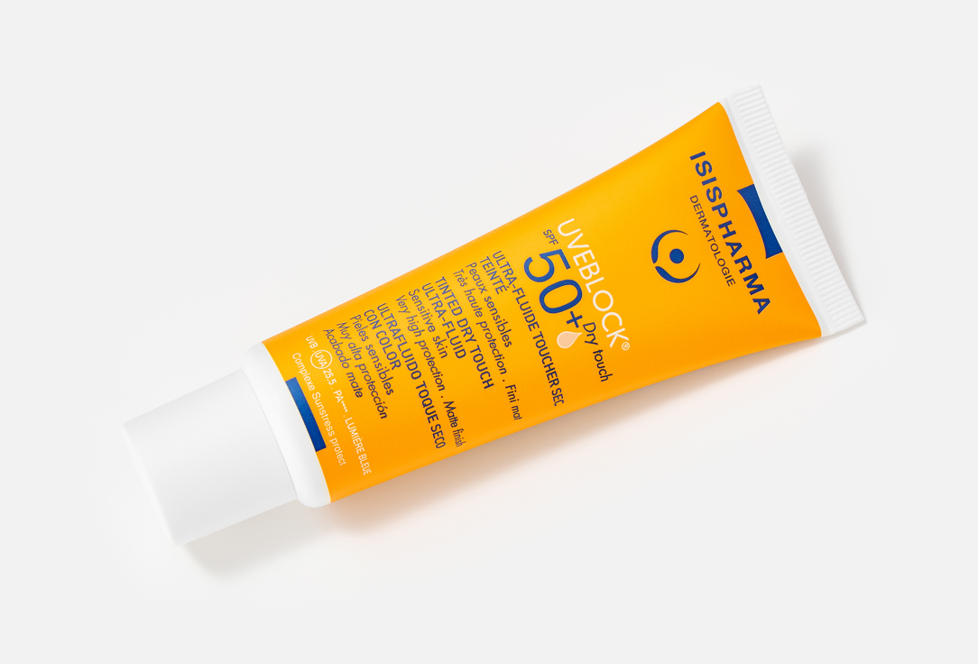 ISISPHARMA DERMATOLOGIE Tinted fluid SPF50+ UVEBLOCK Dry Touch Tinted Claire/Light 40 ml ISISPHARMA DERMATOLOGIE Tinted fluid SPF50+ UVEBLOCK Dry Touch Tinted
