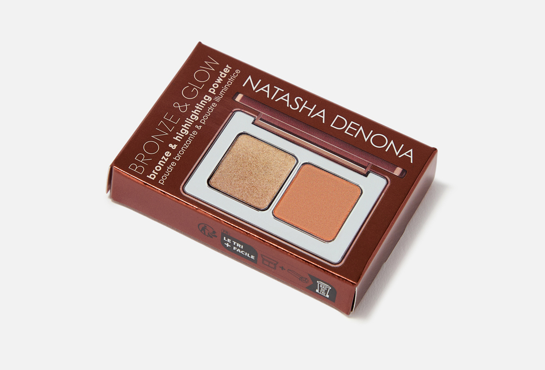 NATASHA DENONA Bronzer and highlighter palette BRONZE & GLOW