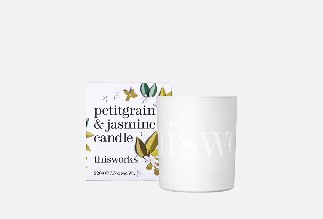 This Works Scented Candle Petitgrain & jasmine Candle 220 g This Works Scented Candle Petitgrain & jasmine Candle
