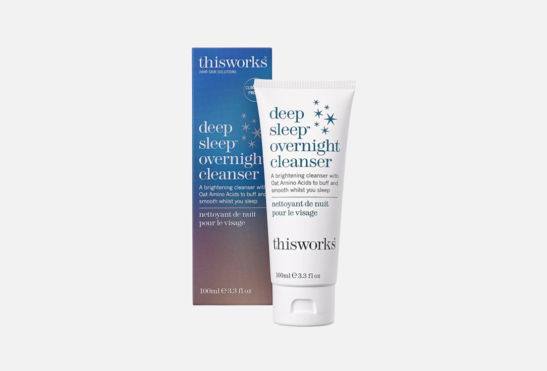 This Works Moisturizing Cleansing Face Gel Deep sleep overnight cleanser 100 ml This Works Moisturizing Cleansing Face Gel Deep sleep overnight cleanser
