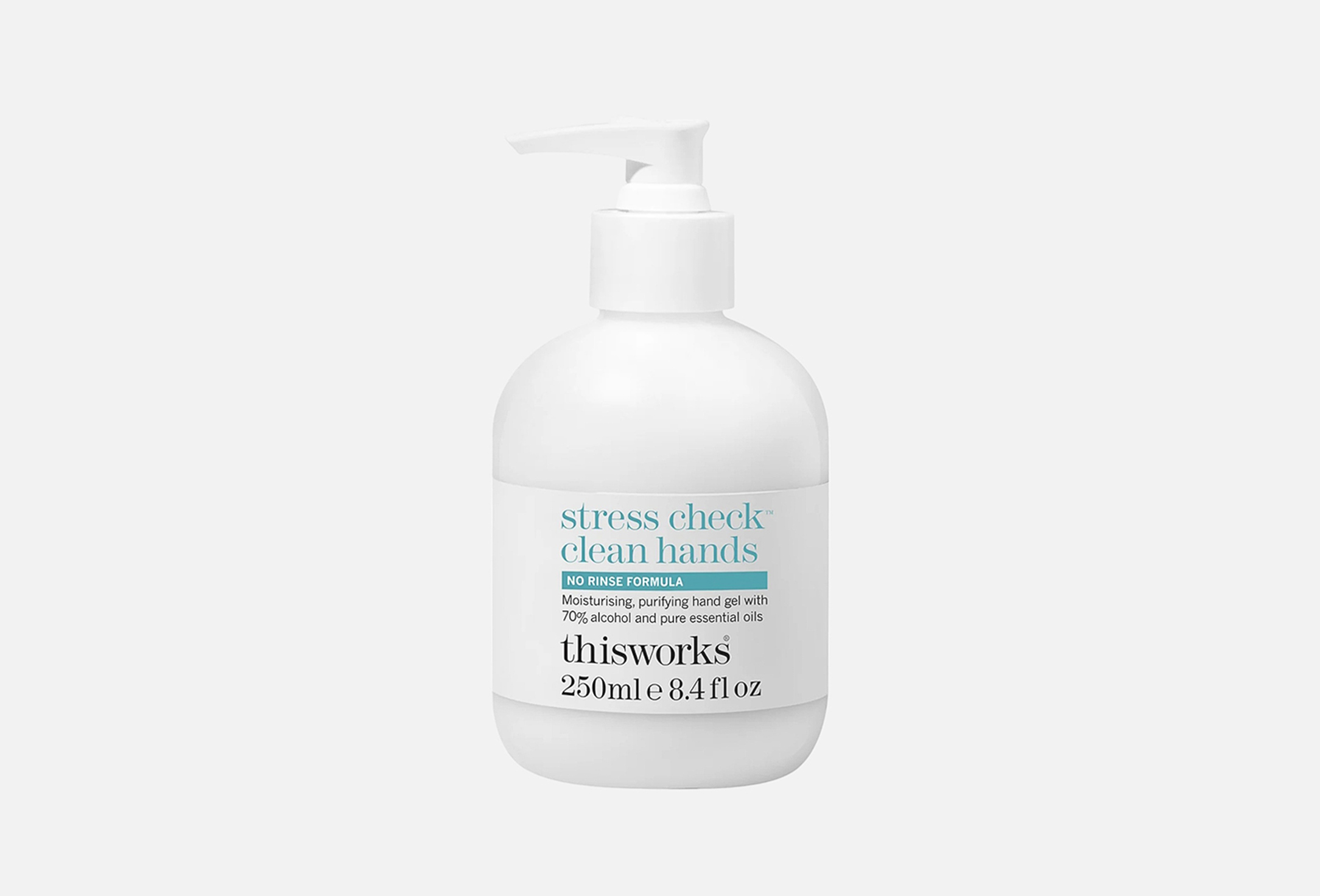Stress check clean hands 250