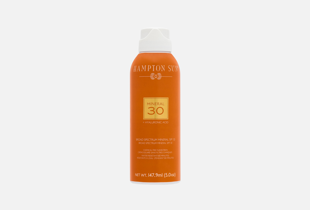 Hampton Sun Face & Body Sunscreen Mist SPF30 Mineral Mist 147.9 ml Hampton Sun Face & Body Sunscreen Mist SPF30 Mineral Mist