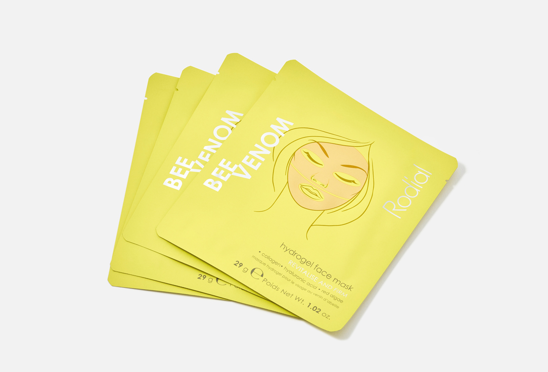 RODIAL Firming Face Sheet Masks Bee Venom