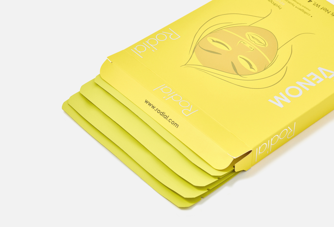 RODIAL Firming Face Sheet Masks Bee Venom