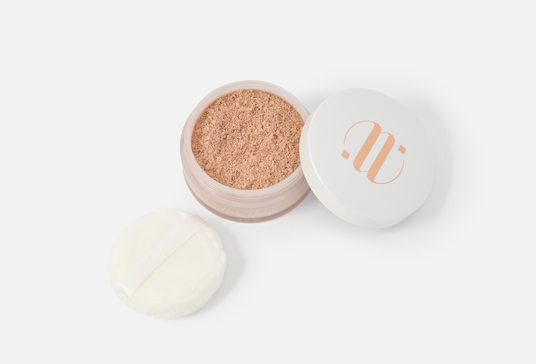 Noha Nabil Beauty Mattifying loose setting powder Selfilter
