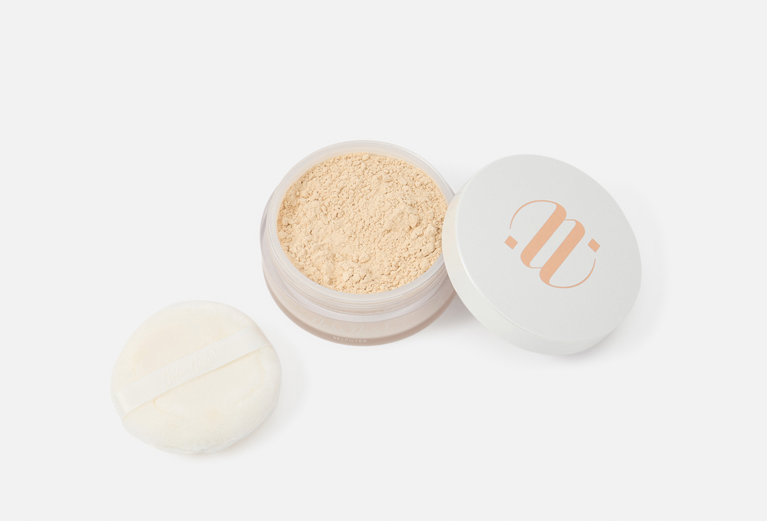 Noha Nabil Beauty Mattifying loose setting powder Selfilter