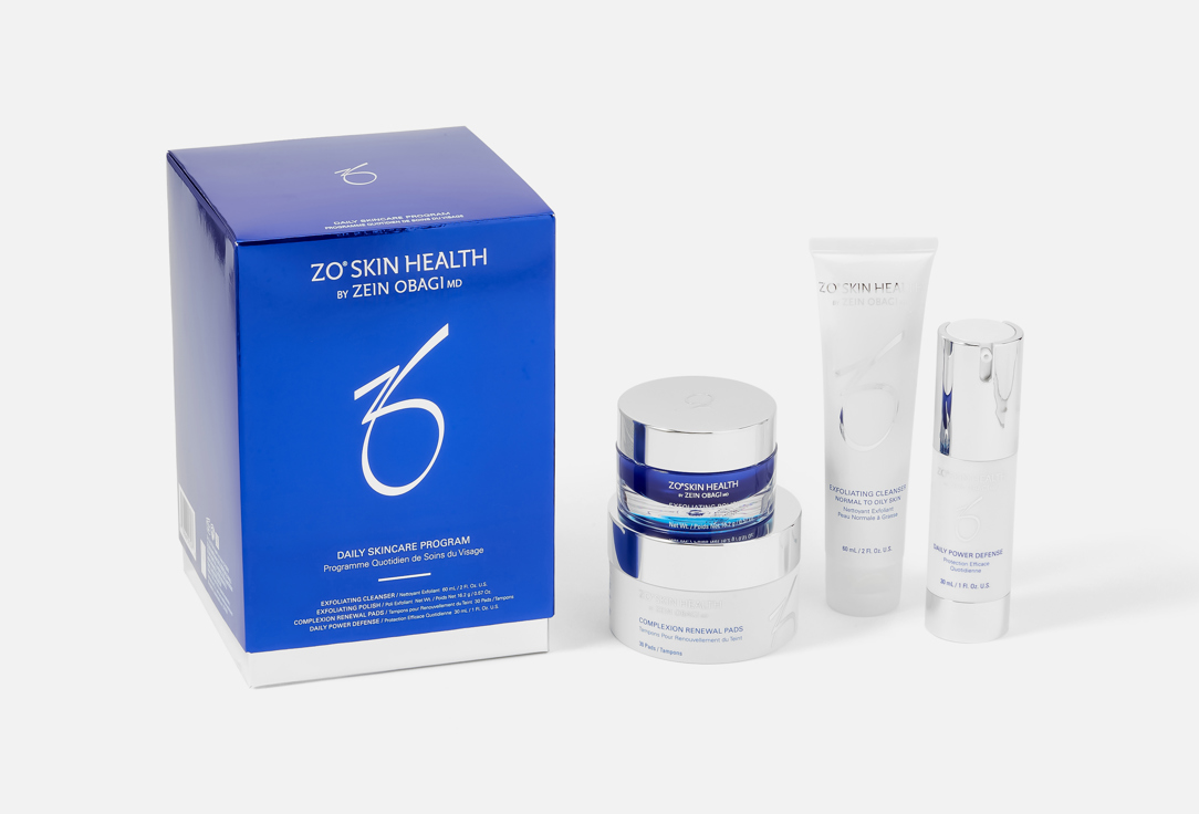 Zo Skin Health Skin Care Set Daily Skincare Program 4 pcs Zo Skin Health Skin Care Set Daily Skincare Program