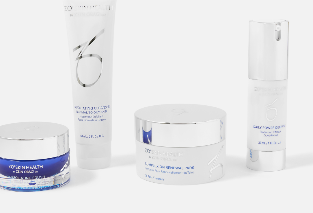 Zo Skin Health Skin Care Set Daily Skincare Program 4 pcs Zo Skin Health Skin Care Set Daily Skincare Program